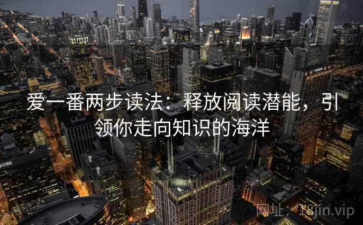 爱一番两步读法：释放阅读潜能，引领你走向知识的海洋